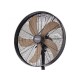 HIGH FLOOR FAN  PRSF-80580 45cm 70W BLACK METAL/WOODEN ΤΡΙΠΟΔΟ